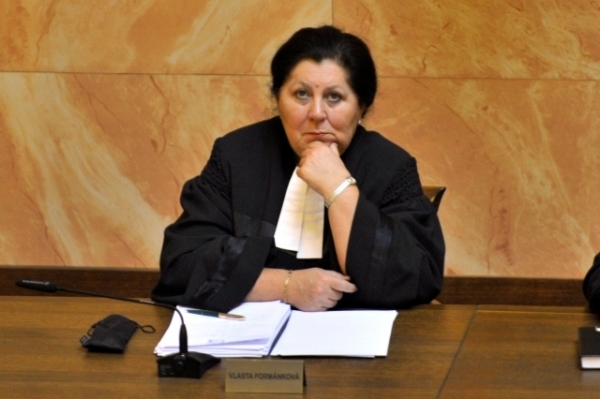 Soudkyně Vlasta Formánková. Soudkyně Vlasta Formánková.