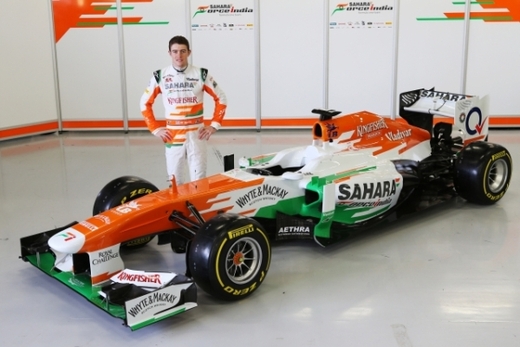 Force India a skotský jezdec Paul di Resta (ČTK/PA/XPB Images).