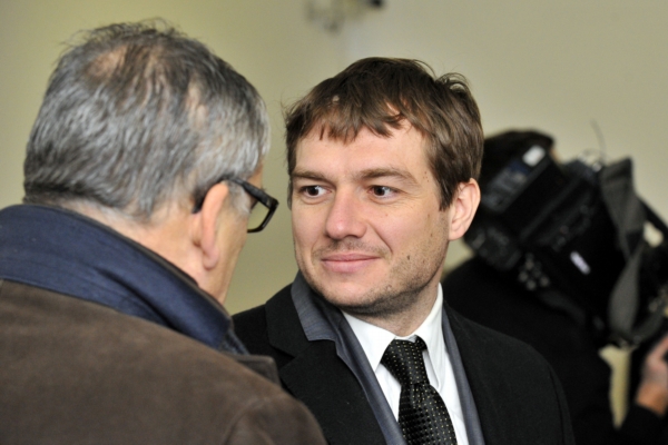 Poslanec Michal Babák (vpravo). Poslanec Michal Babák (vpravo).