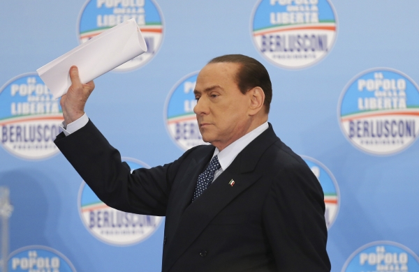 Berlusconiho předvolební sliby.