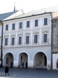 Veigertovský dům, ve kterém má výstava probíhat.