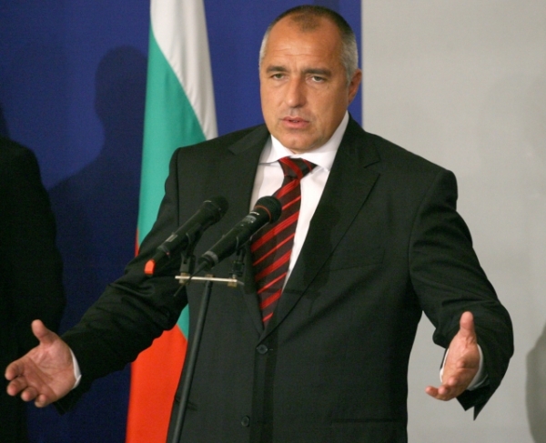 Bulharský premiér Bojko Borisov. Bulharský premiér Bojko Borisov.