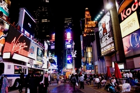 Na Times Square to žije.