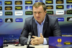 Trenér Plzně Pavel Vrba.