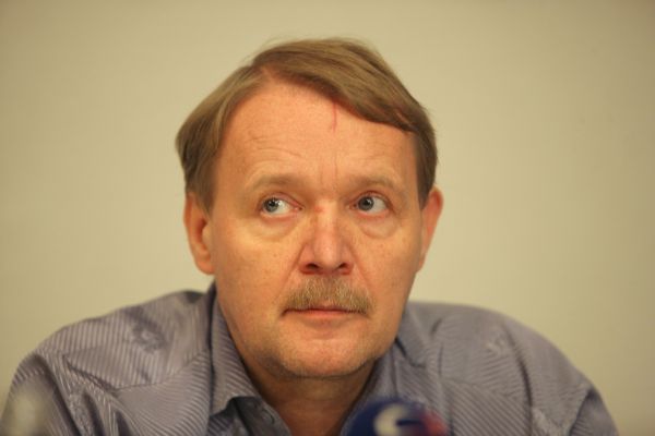 Předseda Lékařského odborového klubu Martin Engel. 