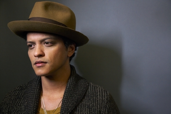 Písničkář Bruno Mars se chystá na světové turné.