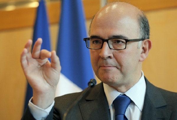 Francouzský ministr financí Pierre Moscovici. Francouzský ministr financí Pierre Moscovici.