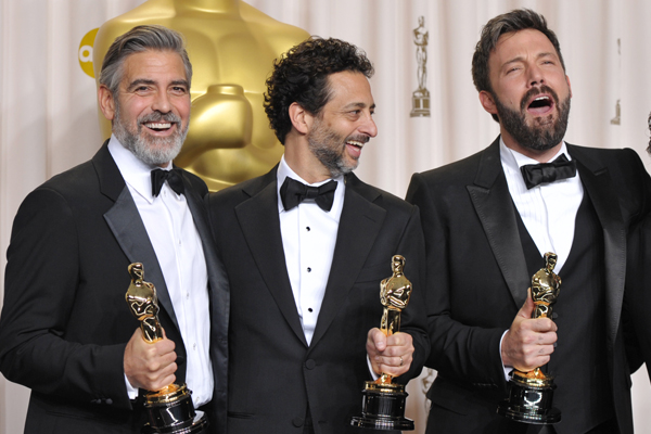 Za snímek Argo byl oceněn George Clooney, Grant Heslov a režisér filmu Ben Affleck.