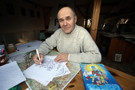 Autor Čtyřlístku Jaroslav Němeček.