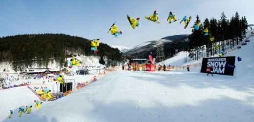 Snowjam v Krkonoších.