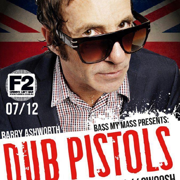 Frontman kapely Dub Pistols Barry Ashworth. Frontman kapely Dub Pistols Barry Ashworth.