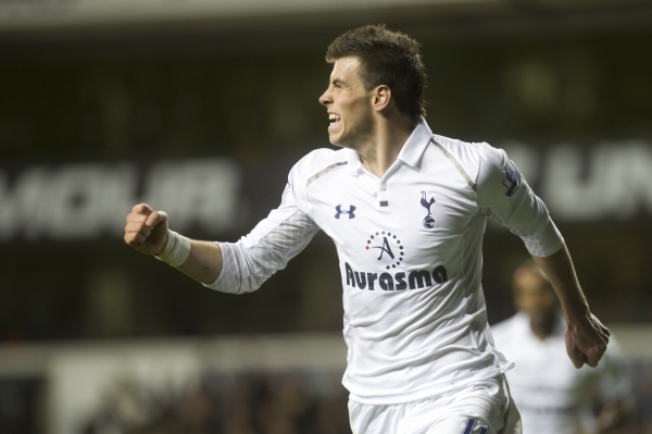 Hvězda Tottenhamu Gareth Bale.