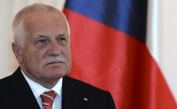 Prezident Václav Klaus.