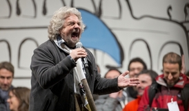 Beppe Grillo je podle Steinbrücka klaunem z povolání.