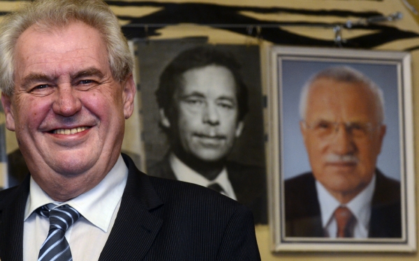 Miloš Zeman usedne na Hradě již příští pátek.