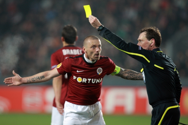 Tomáš Řepka ještě v době, kdy hrál za pražskou Spartu.