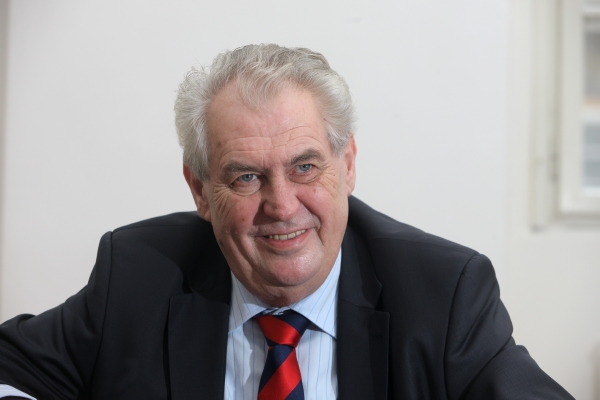 Miloš Zeman.