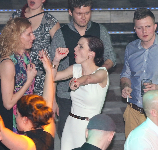 Herečka Míša Mauerová to na afterparty pořádně rozjela.