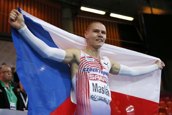Atlet Pavel Maslák si doběhl pro evropské zlato.