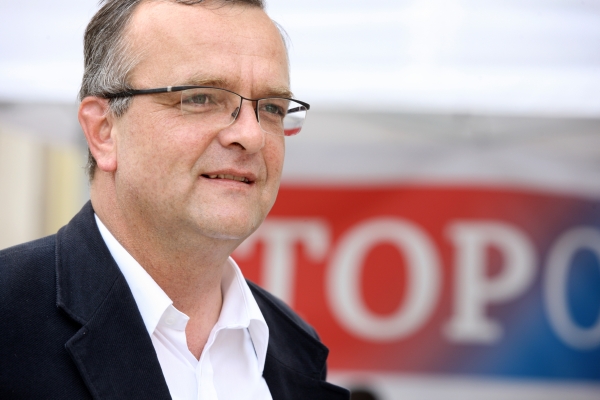 Miroslav Kalousek, ministr financí.