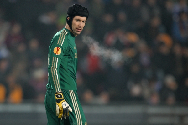 Gólman londýnské Chelsea Petr Čech.