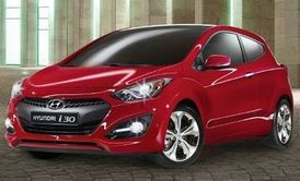 Hyundai i30 nabízí i třídveřovou variantu (ilustrační foto).