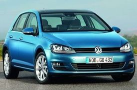 Vítězný Volkswagen Golf sedmé generace.
