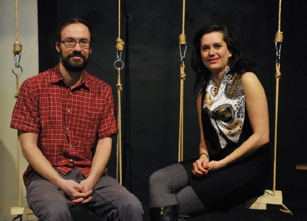 Vladislav Kracík, režisér a Lenka Jorníčková, dramaturgyně.