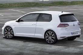 Zadní partie VVW Golf GTI.