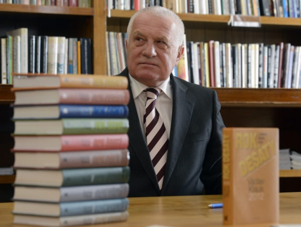 Prezident Václav Klaus.