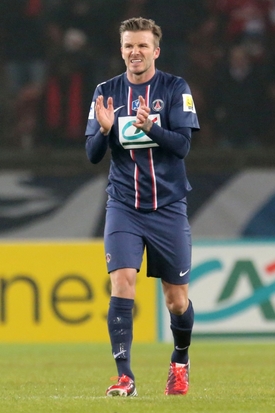 Fanoušci PSG se těší na kousky Davida Beckhama.