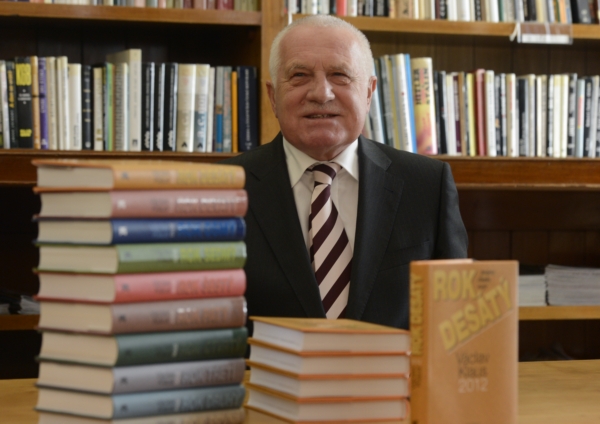 Prezident Václav Klaus.