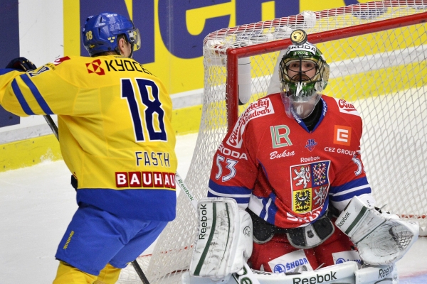 Gólman Alexander Salák v české brance. Gólman Alexander Salák v české brance.