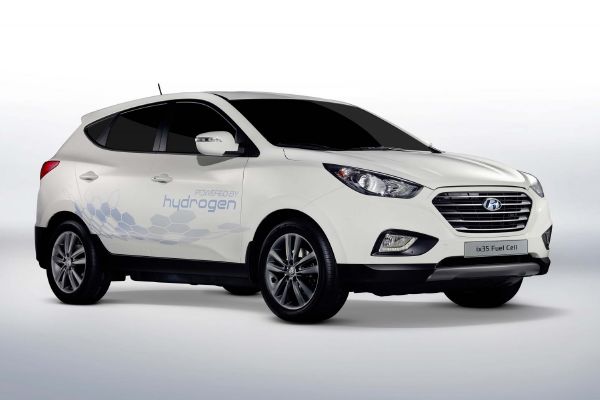 Hyundai ix35 s vodíkovým pohonem.