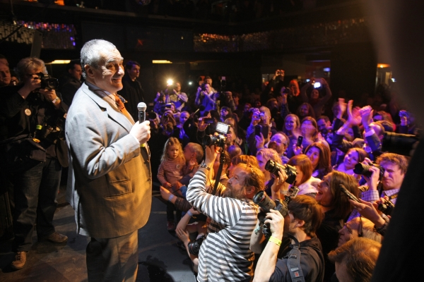 Karel Schwarzenberg během kampaně.