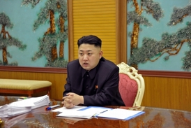 Severokorejský vůdce Kim Čong-un.
