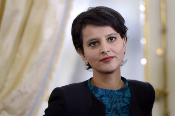 Francouzská ministryně pro práva žen Najat Vallaudová-Belkacemová. Francouzská ministryně pro práva žen Najat Vallaudová-Belkacemová.
