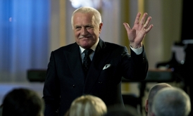 Propagátor volného trhu Václav Klaus.