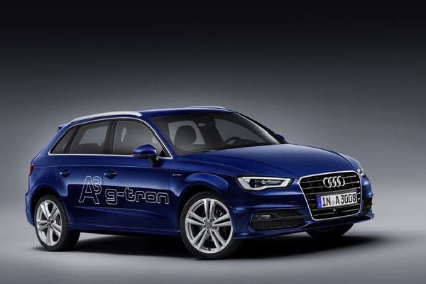 Audi, které spaluje syntetické plynné palivo.