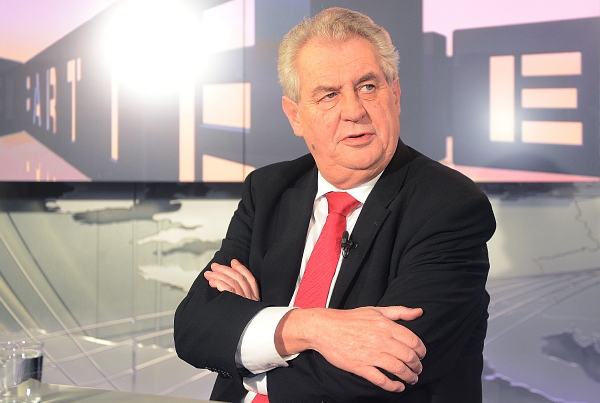 Prezident Miloš Zeman.