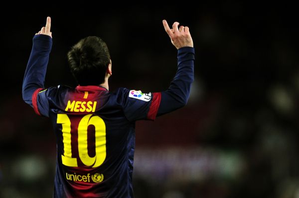 Největší hvězda Barcelony Lionel Messi. Největší hvězda Barcelony Lionel Messi.