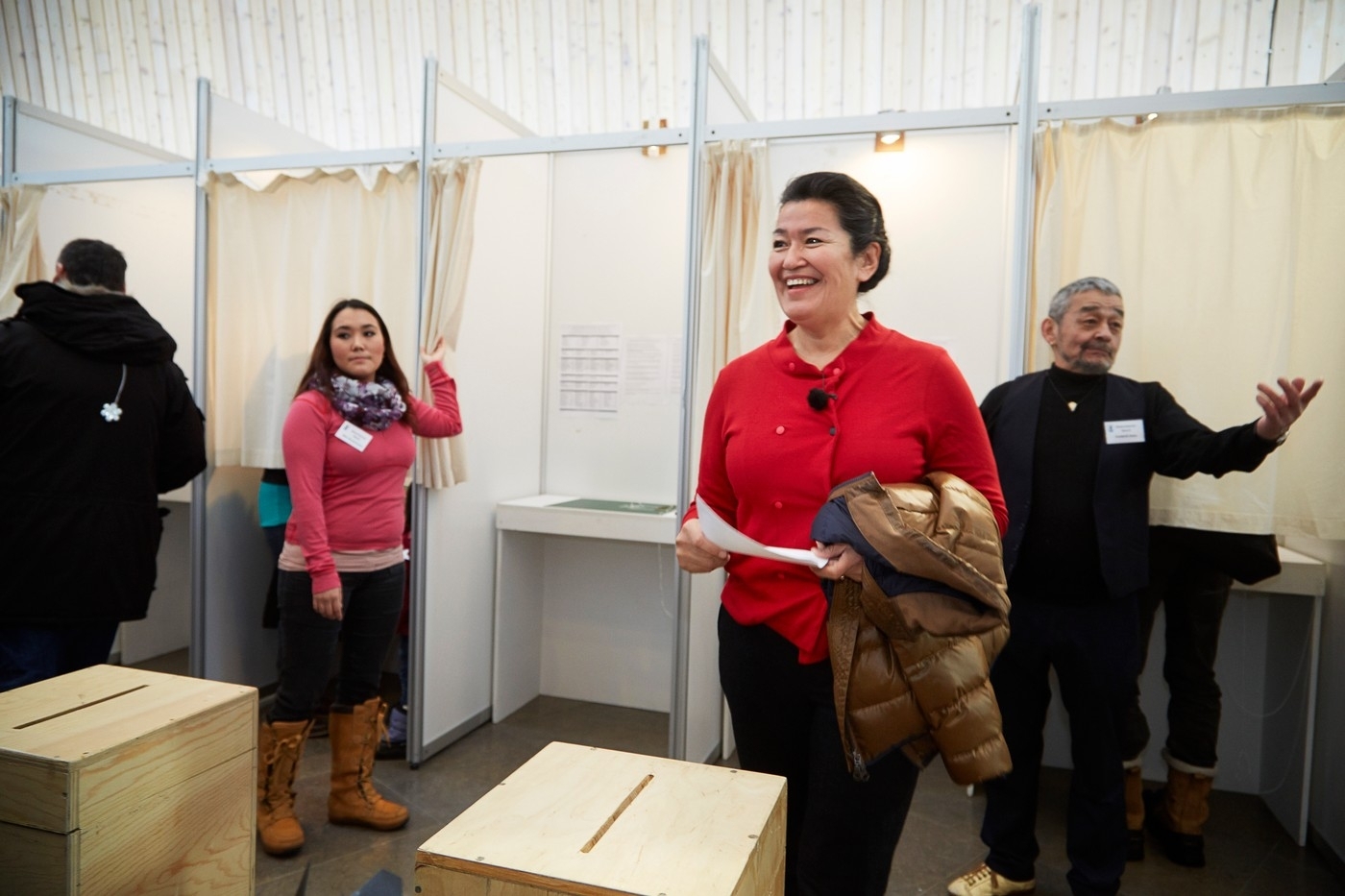 Volby v Grónsku vyhrála Pokroková strana Aleqy Hammondové.