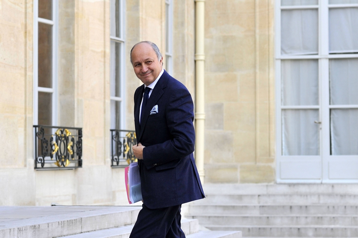 Francouzský ministr zahraničí Laurent Fabius.
