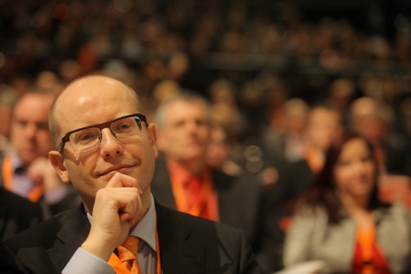 Bohuslav Sobotka, lídr ČSSD.