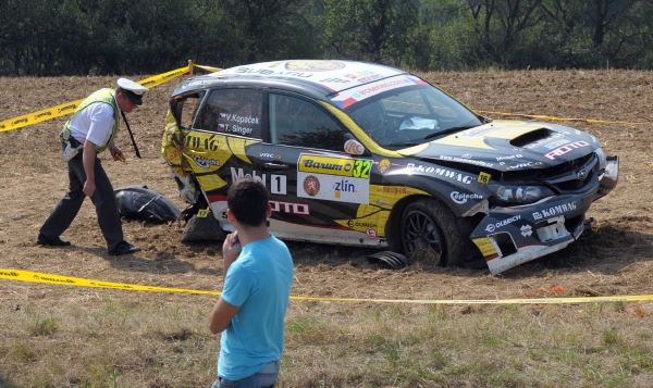 Policie opět otevřela případ nehody na Barum rallye.
