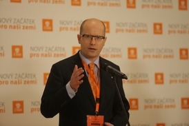 Bohuslav Sobotka, lídr ČSSD.