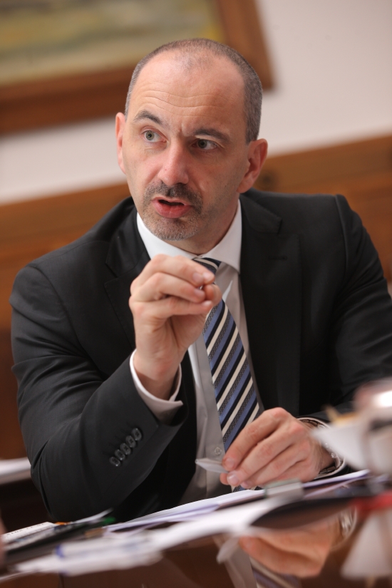 Ministr průmyslu a obchodu Martin Kuba.