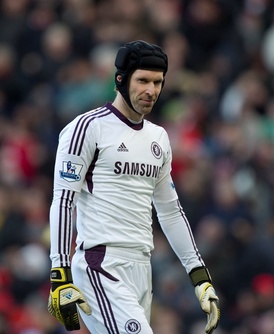 Petr Čech vychytal čisté konto.