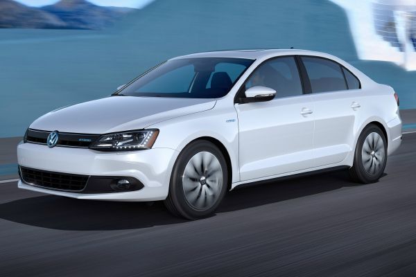Volkswagen Jetta s hybridním pohonem.