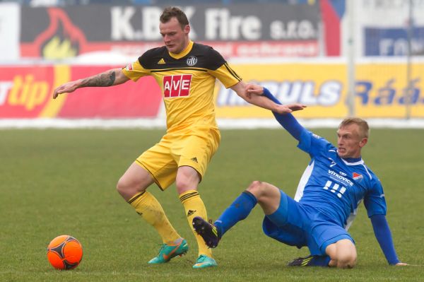 Fotbalista Českých Budějovic Jakub Řezníček. Fotbalista Českých Budějovic Jakub Řezníček.